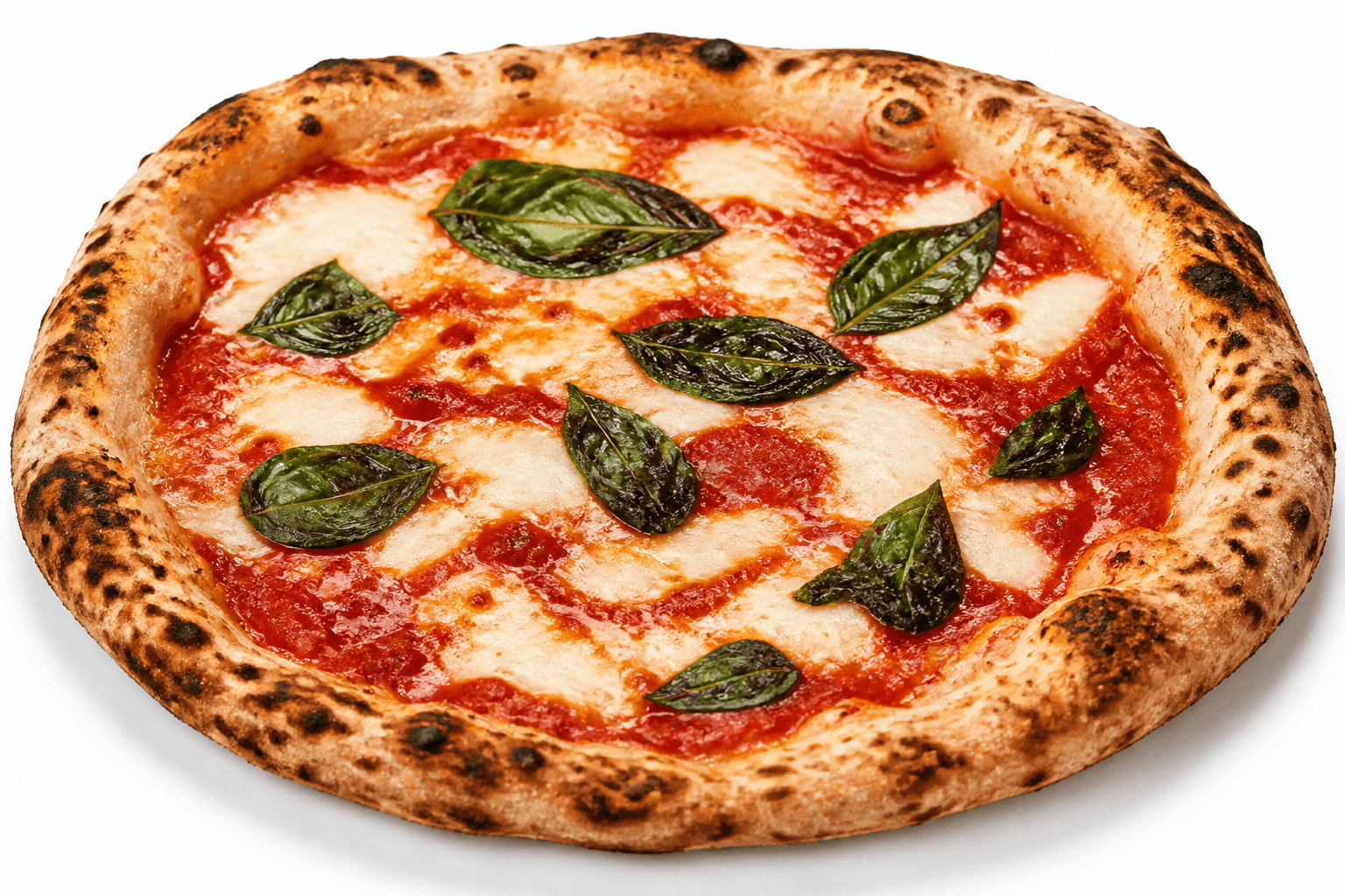 Neapolitanische Pizza Margherita für den Pizza-ABC-Kurs